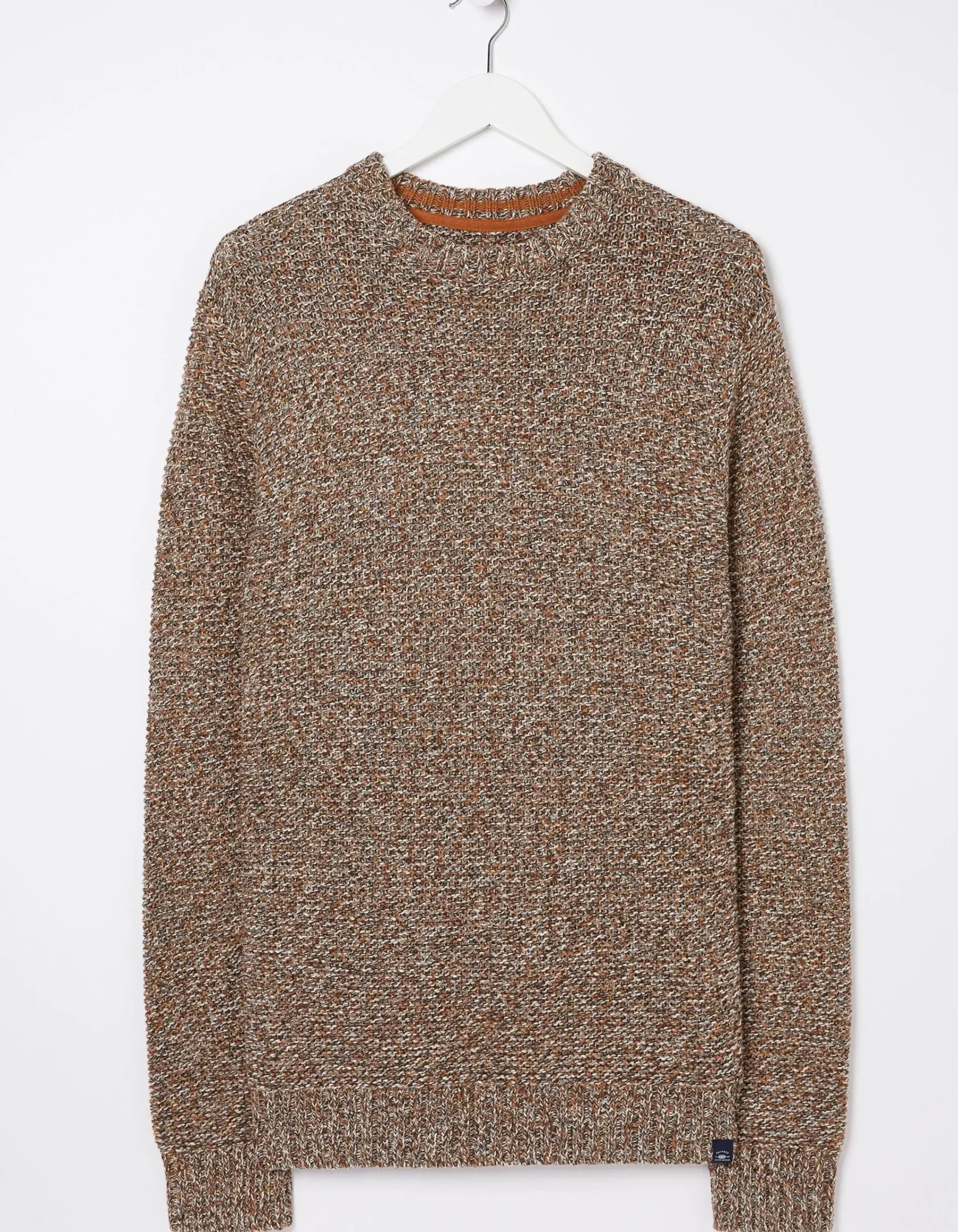 Men FatFace Knitwear|Hove Crew Jumper