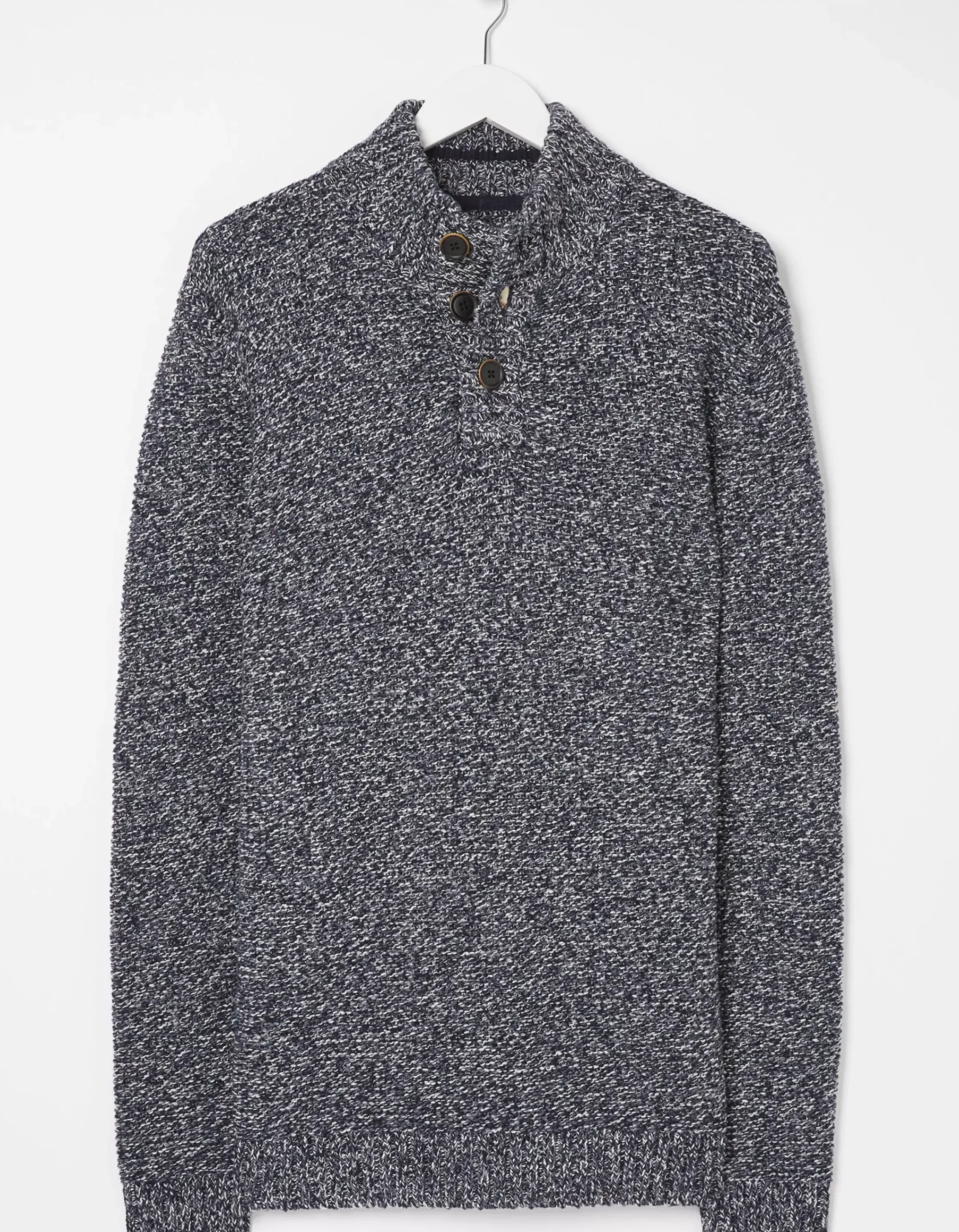 Men FatFace View All|Hove Half Neck Jumper