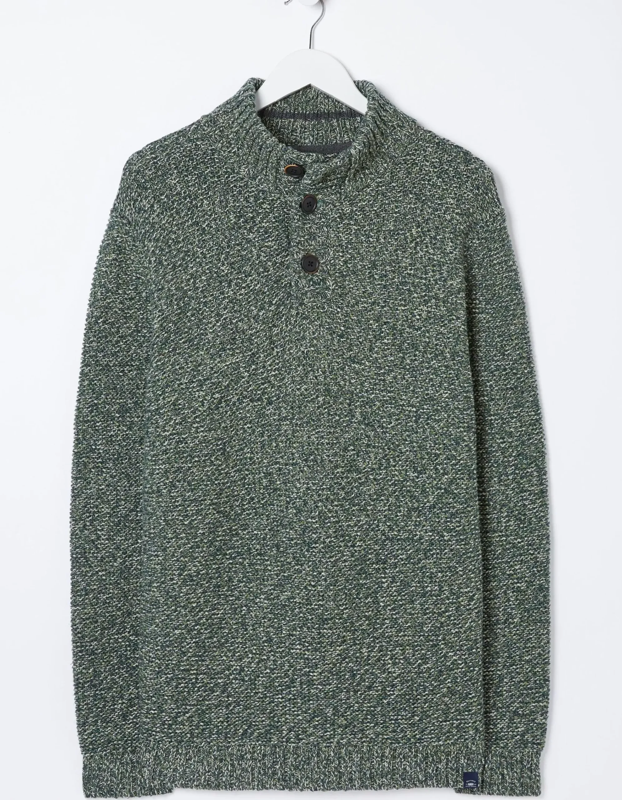 Men FatFace View All|Hove Half Neck Jumper