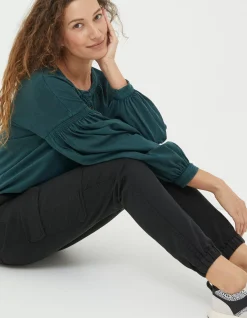 Women FatFace Trousers & Leggings|Hythe Cargo Trouser