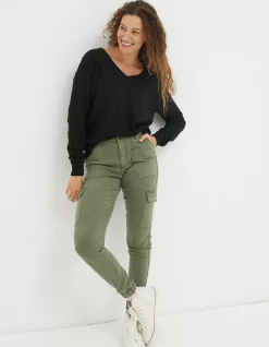 Women FatFace Trousers & Leggings|Hythe Cargo Trouser
