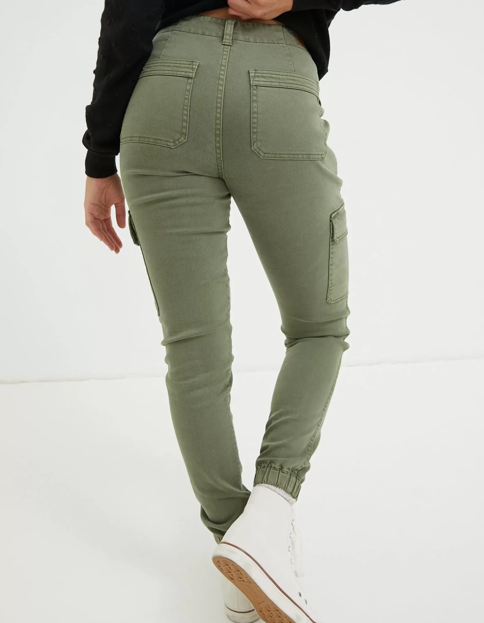 Women FatFace Trousers & Leggings|Hythe Cargo Trouser