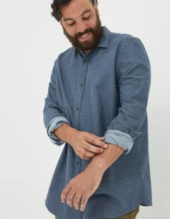 Men FatFace View All|Hythe Dobby Shirt