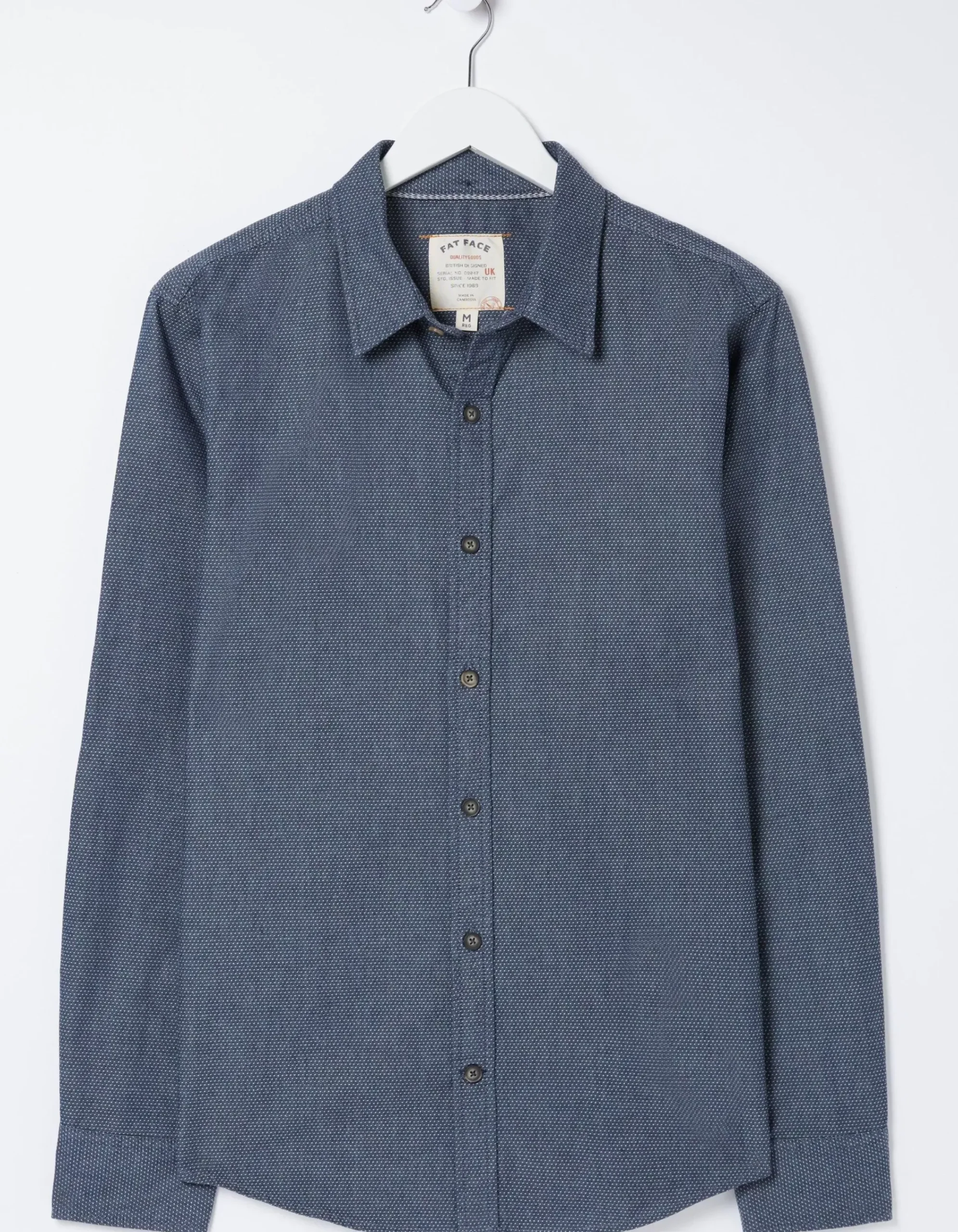 Men FatFace View All|Hythe Dobby Shirt