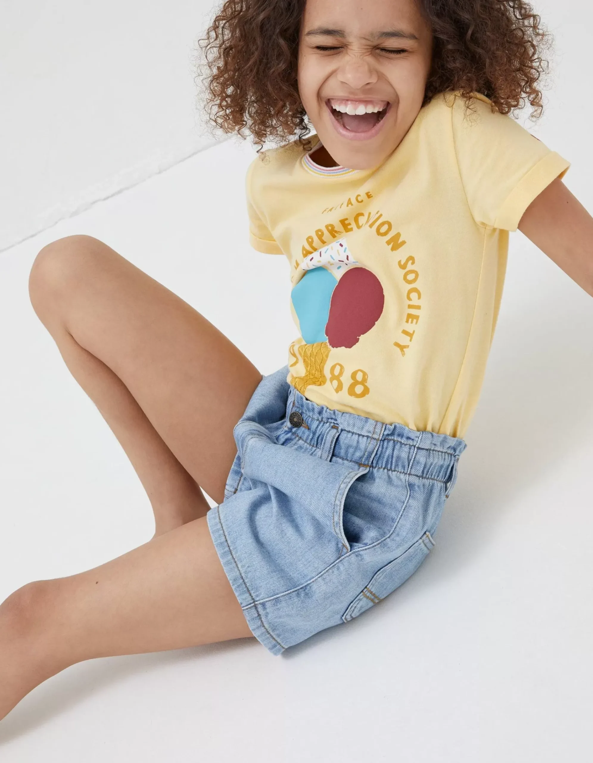 Girls FatFace View All|Ice Cream T-Shirt