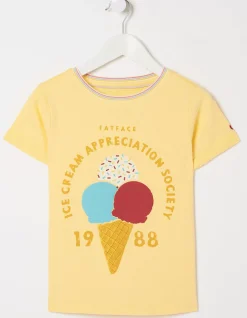 Girls FatFace View All|Ice Cream T-Shirt