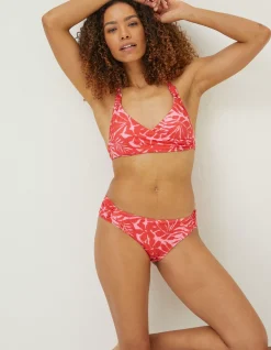 Women FatFace Beachwear & Swimwear|Ikat Leaves Bikini Bottoms