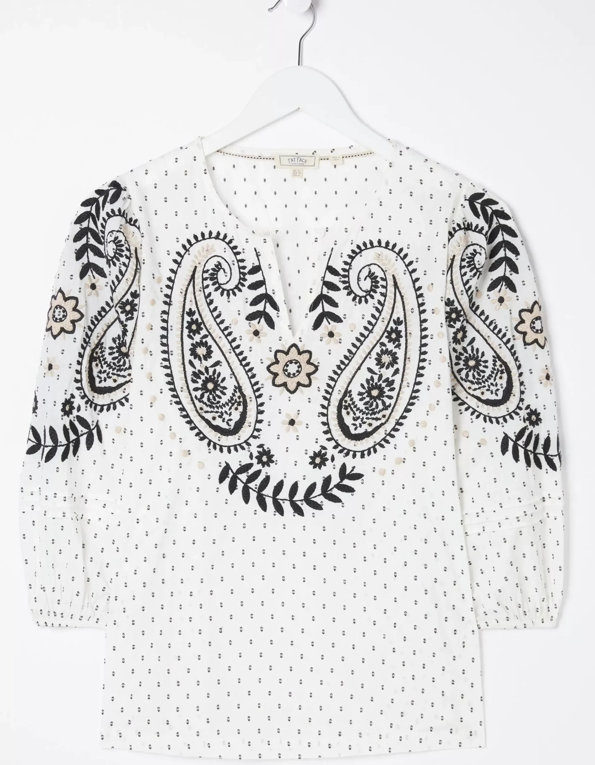 Women FatFace View All|Imogen Embroidered Blouse