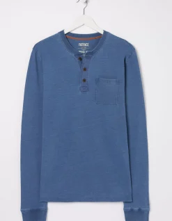 Men FatFace View All|Indigo Henley T-Shirt
