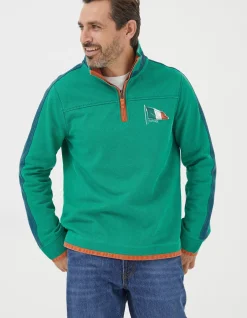 Men FatFace Sweatshirts & Hoodies|Ireland Nation Airlie Sweatshirt