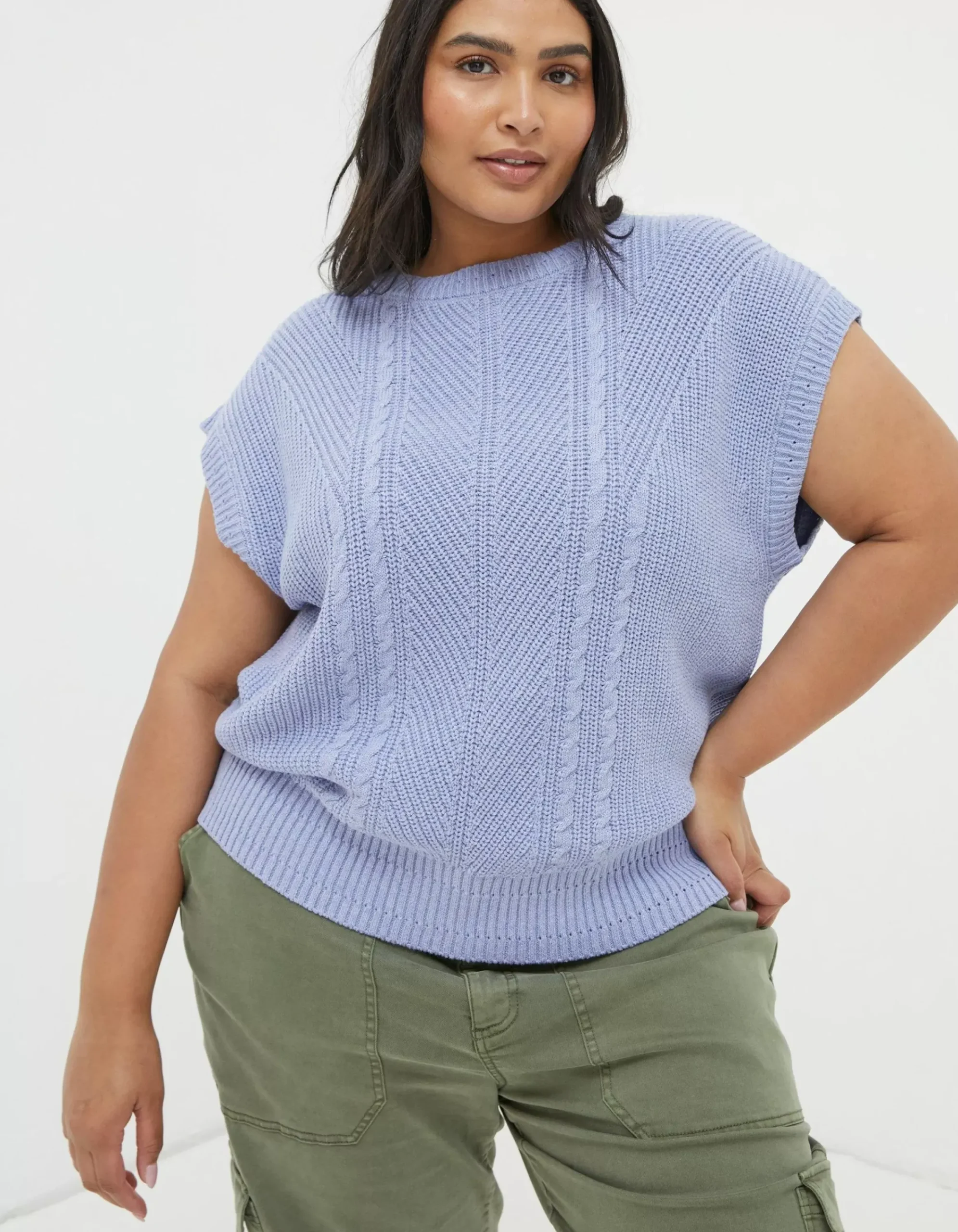 Women FatFace View All|Iris Cable Tank