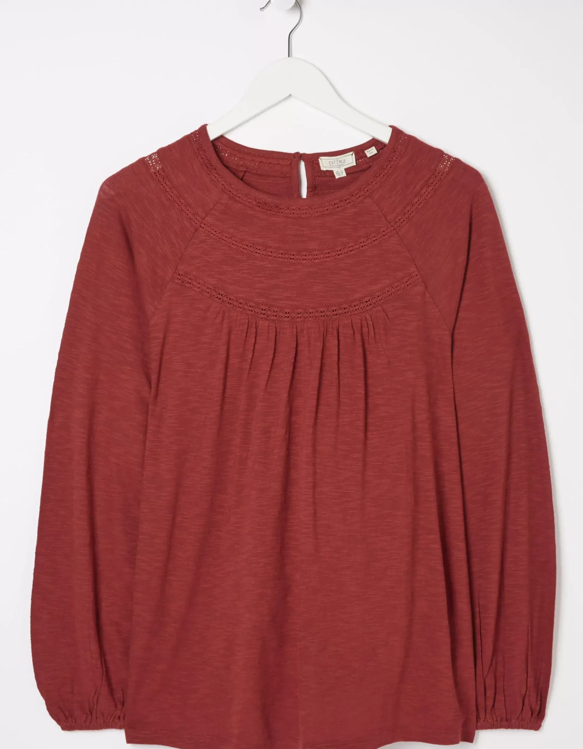 Women FatFace Tops & T-Shirts|Isla Lace Top