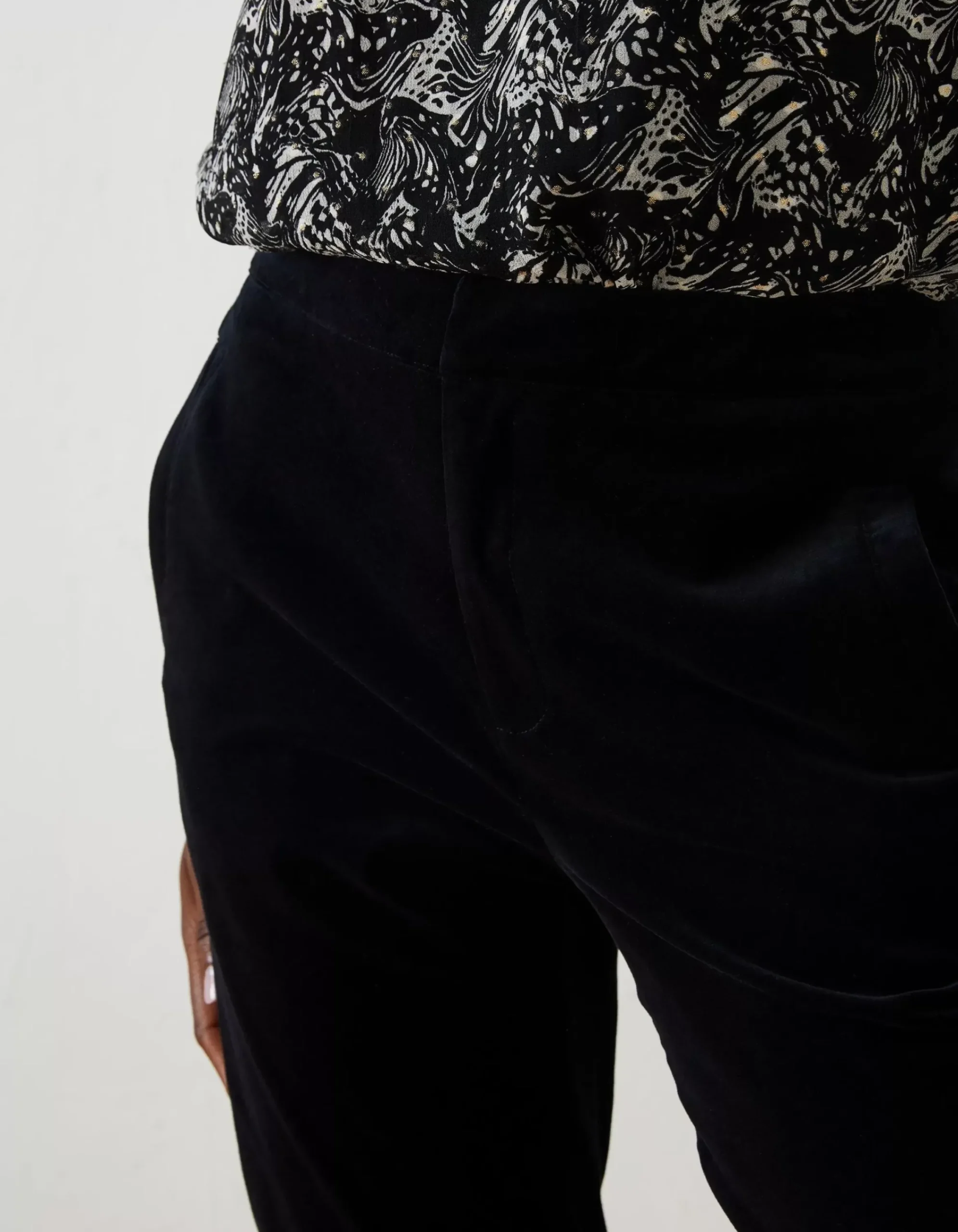 Women FatFace View All|Isobelle Velvet Trousers