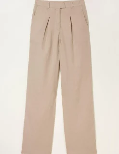 Women FatFace Trousers & Leggings|Ives Wide Leg Linen Trousers