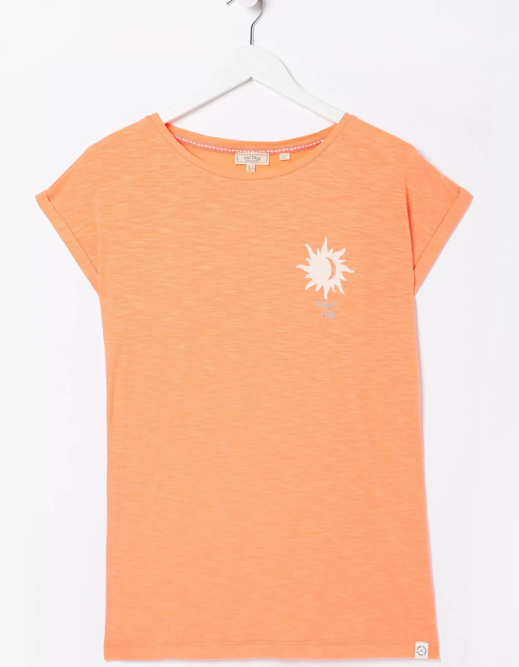 Women FatFace Tops & T-Shirts|Ivy Breathe Deeply Graphic T-Shirt