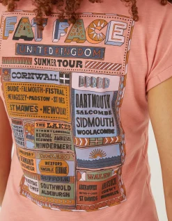 Women FatFace Tops & T-Shirts|Ivy Festival T-Shirt