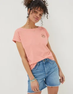 Women FatFace Tops & T-Shirts|Ivy Festival Usa T-Shirt