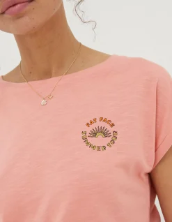 Women FatFace Tops & T-Shirts|Ivy Festival Usa T-Shirt