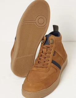 Men FatFace View All|Jacob High Top Trainer