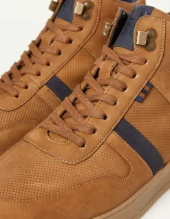 Men FatFace View All|Jacob High Top Trainer