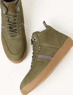Men FatFace View All|Jacob High Top Trainer
