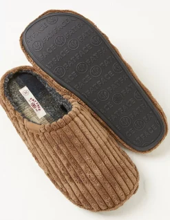 Men FatFace View All|Jamieson Cord Mule Slippers