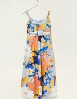 Women FatFace Dresses|Jayden Coastal Midi Dress