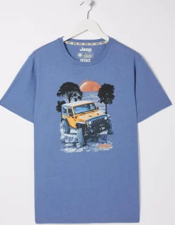 Men FatFace View All|Jeep Scene T-Shirt