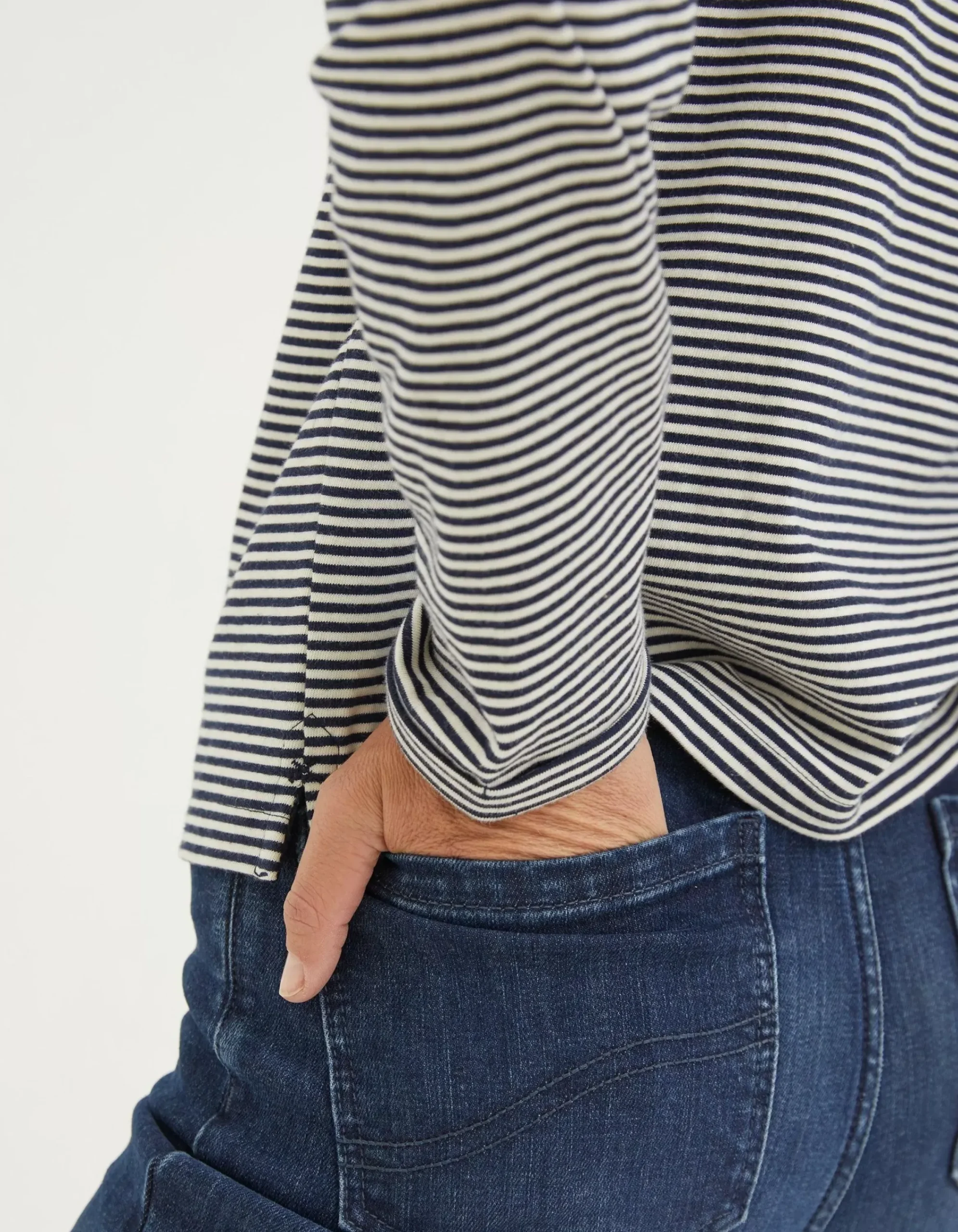 Women FatFace Tops & T-Shirts|Jess Stripe Jersey Shirt
