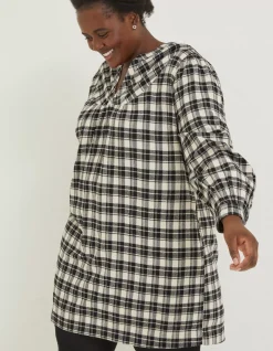 Women FatFace Dresses|Jessie Check Smock Dress