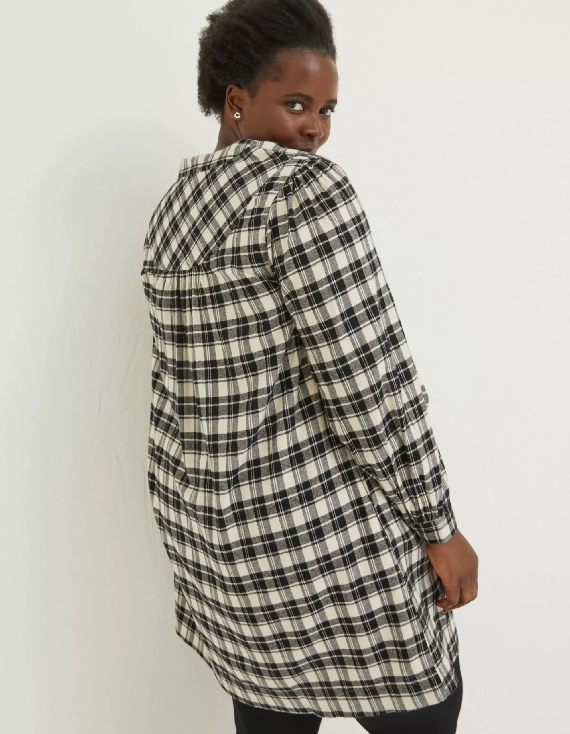 Women FatFace Dresses|Jessie Check Smock Dress