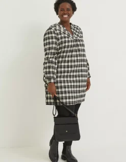 Women FatFace Dresses|Jessie Check Smock Dress
