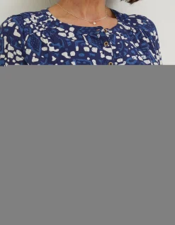 Women FatFace Shirts & Blouses|Jodie Geo Batik Blouse