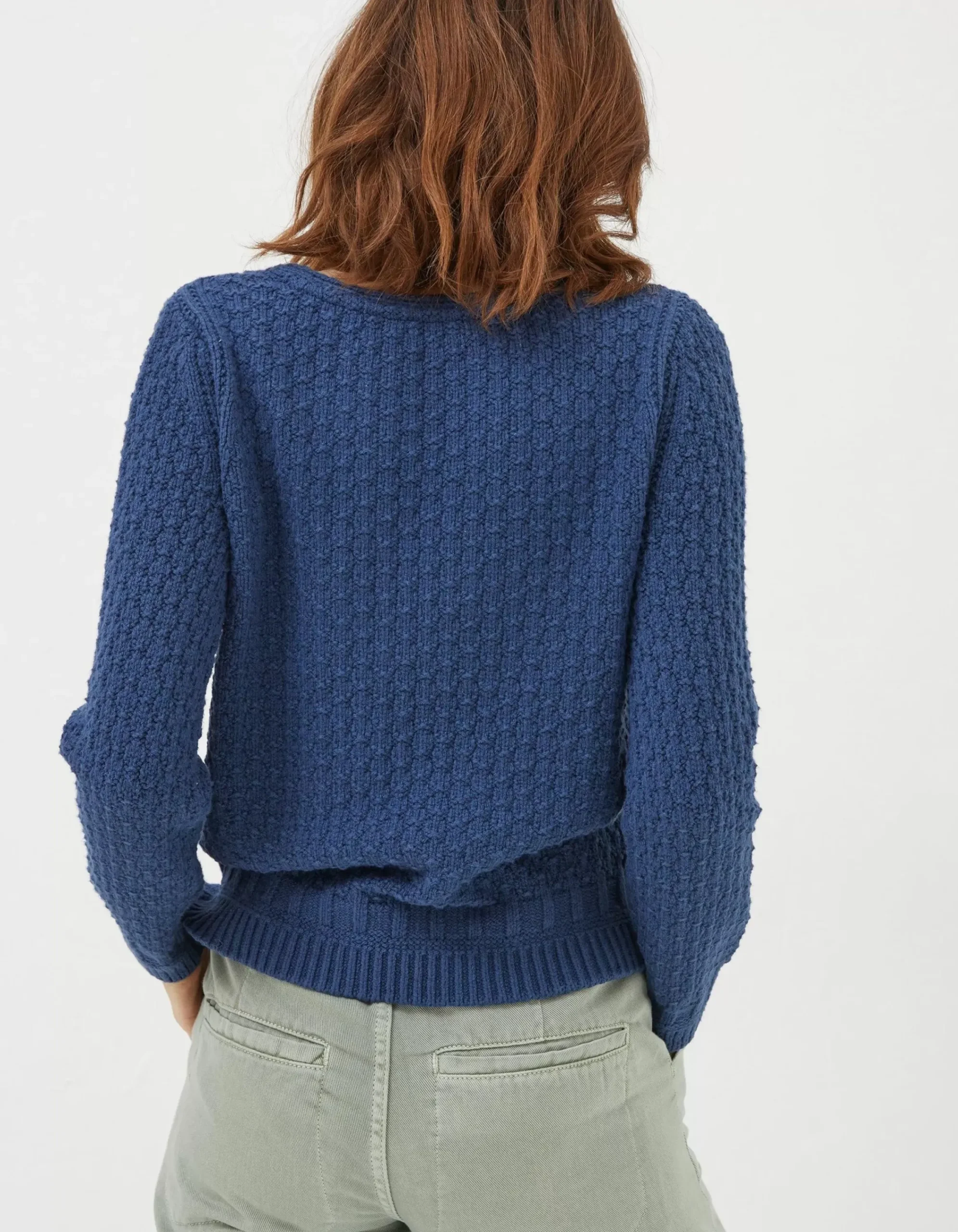 Women FatFace Knitwear|Josie V Neck Jumper