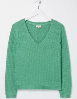Women FatFace View All|Josie V Neck Jumper