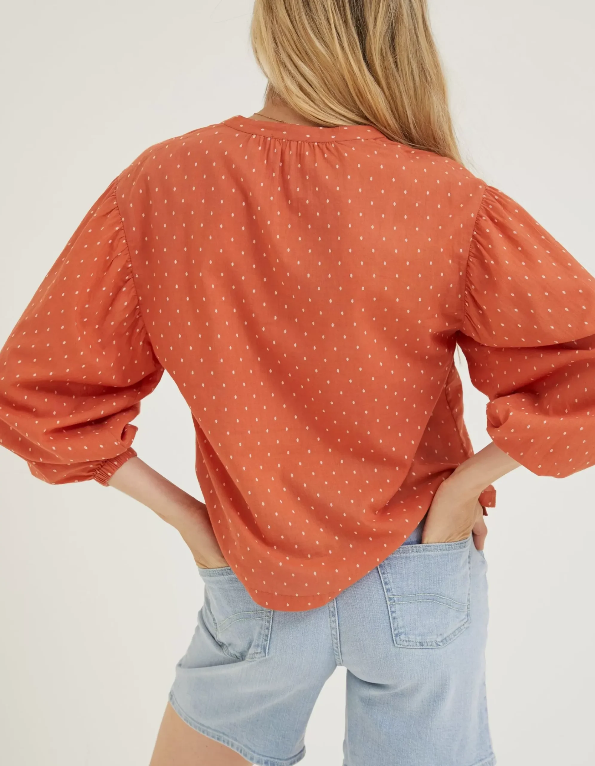Women FatFace Shirts & Blouses|Jude Jacquard Blouse