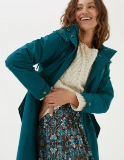 Women FatFace Coats & Jackets|Juno Waterproof Long Coat