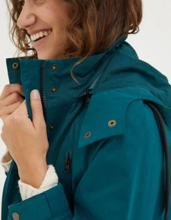 Women FatFace Coats & Jackets|Juno Waterproof Long Coat
