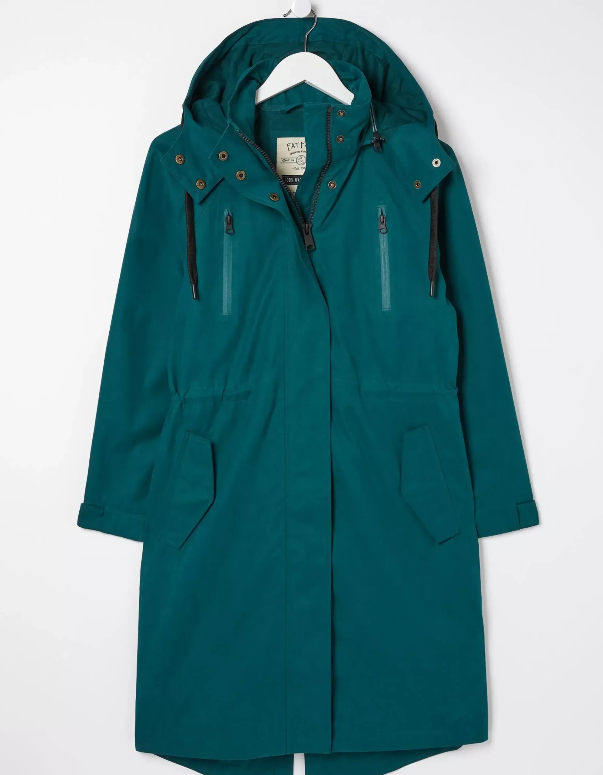 Women FatFace Coats & Jackets|Juno Waterproof Long Coat