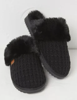 Women FatFace View All|Kaia Knitted Mule Slippers