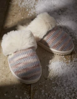 Women FatFace View All|Kaia Knitted Mule Slippers