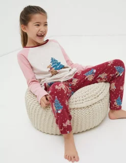 Girls FatFace View All|Kangaroo Pyjama Set