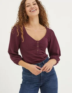 Women FatFace Tops & T-Shirts|Kara Henley Top