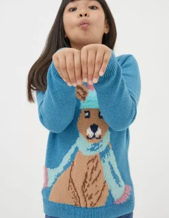 Girls FatFace View All|Kara Kangaroo Jumper