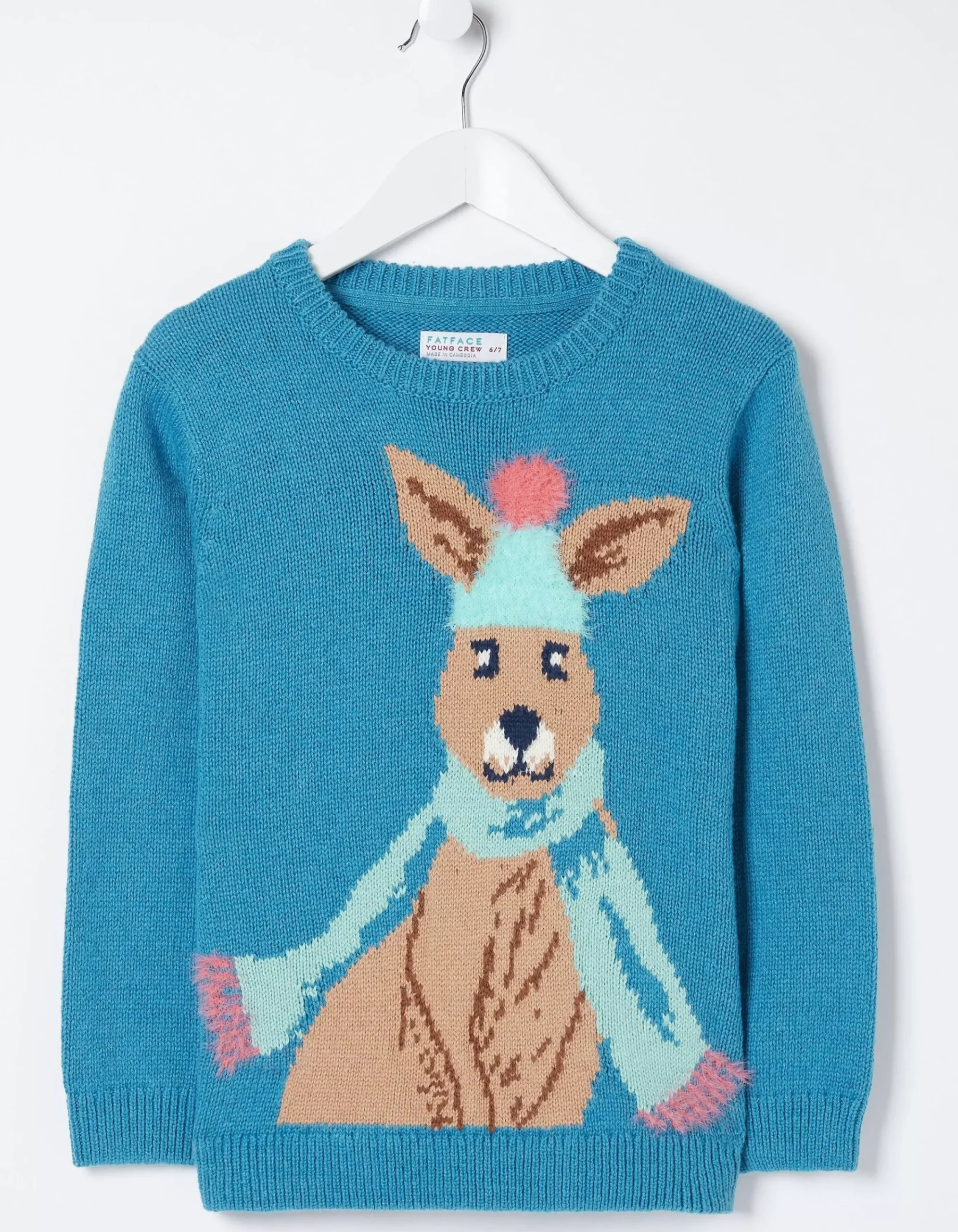 Girls FatFace View All|Kara Kangaroo Jumper