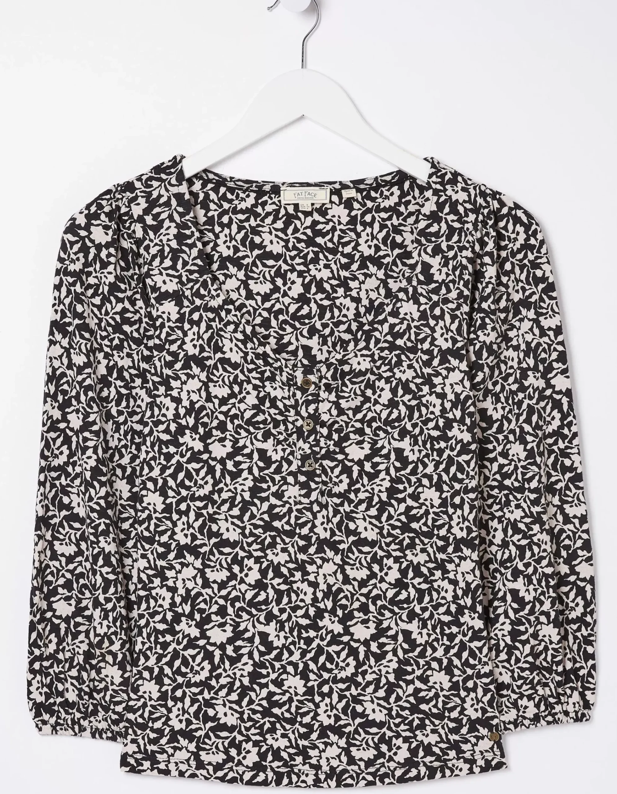 Women FatFace View All|Kara Mono Vines Top