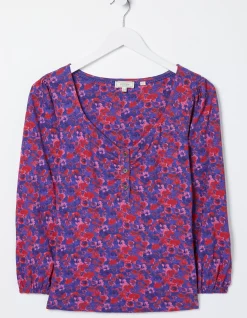 Women FatFace View All|Kara Painterly Floral Top
