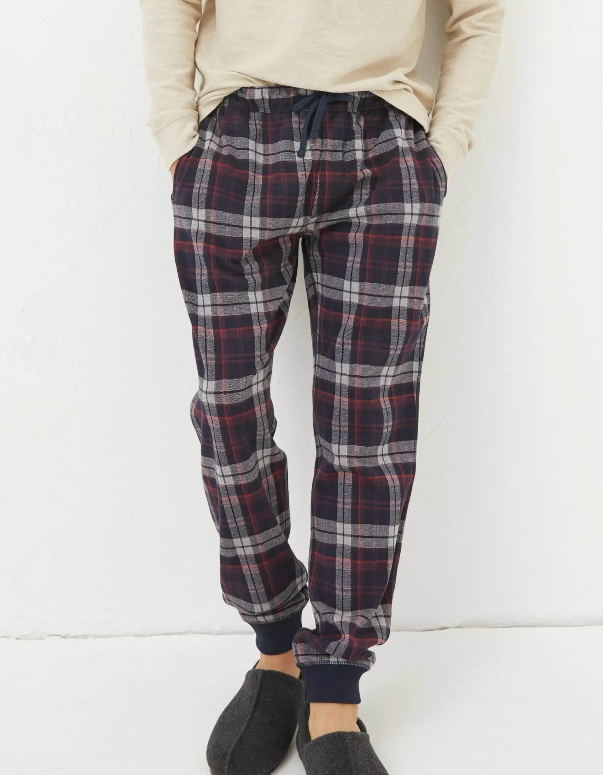 Men FatFace Nightwear & Pyjamas|Kemble Cuffed Pyjama Bottoms