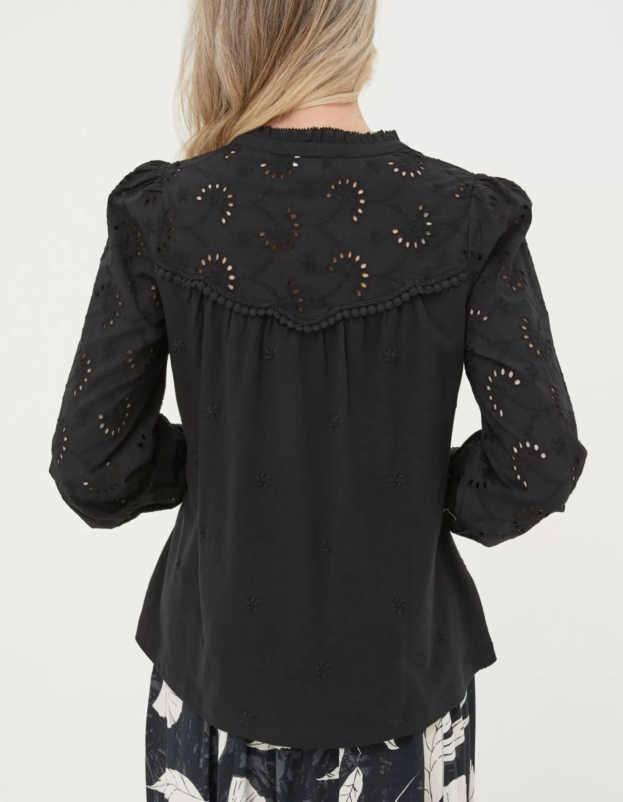 Women FatFace Tops & T-Shirts|Kerry Broderie Top