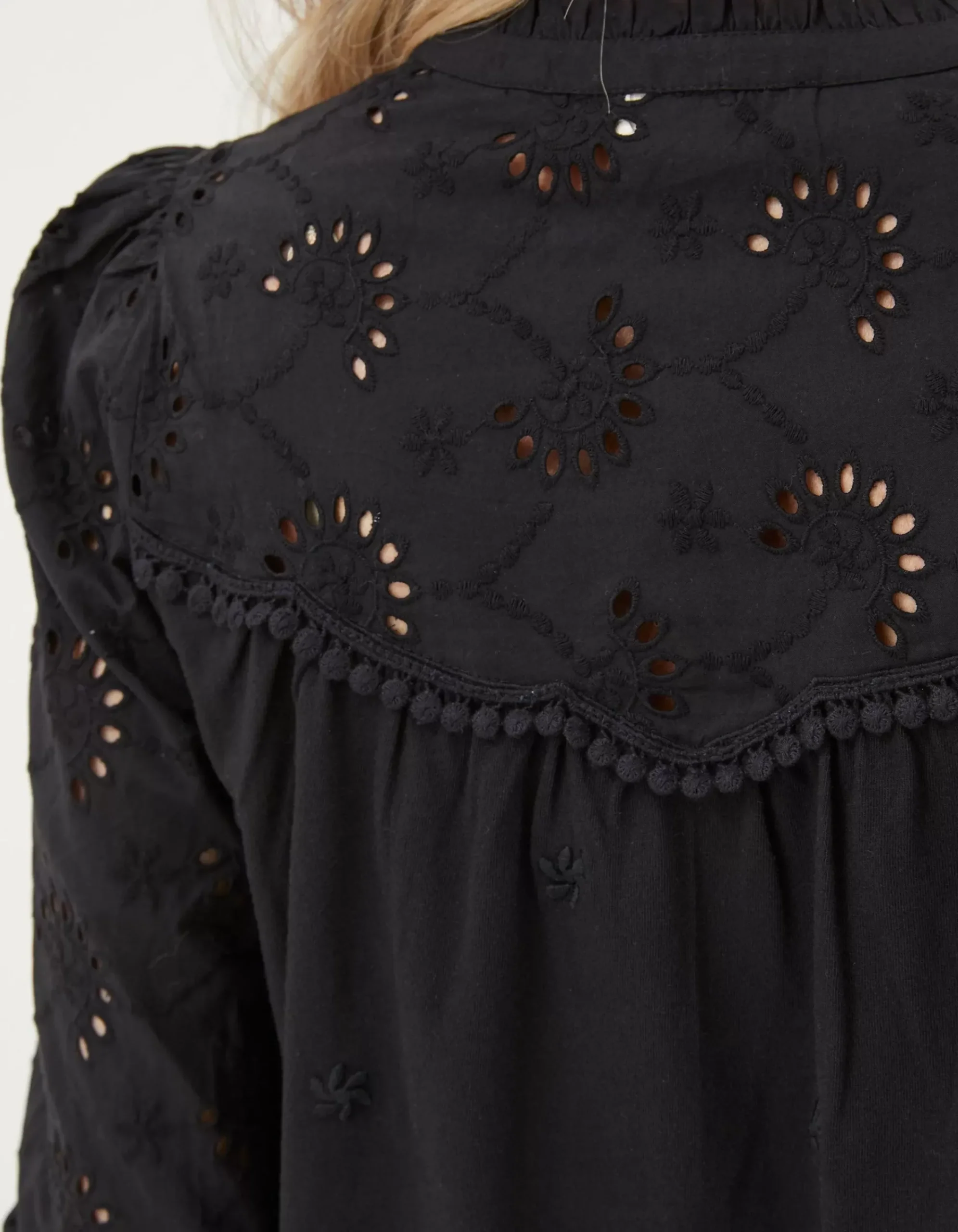 Women FatFace Tops & T-Shirts|Kerry Broderie Top